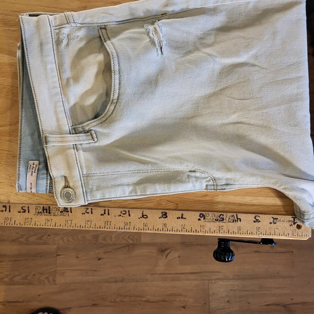 So Goods For Life High Rise Wide Leg Jeans Super Light Wash 17/33W - Picture 6 of 14